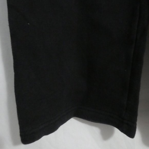 Athletic Track Pants | small | Black with Burgundy Side Stripes and Canada print - Picture 8 of 16